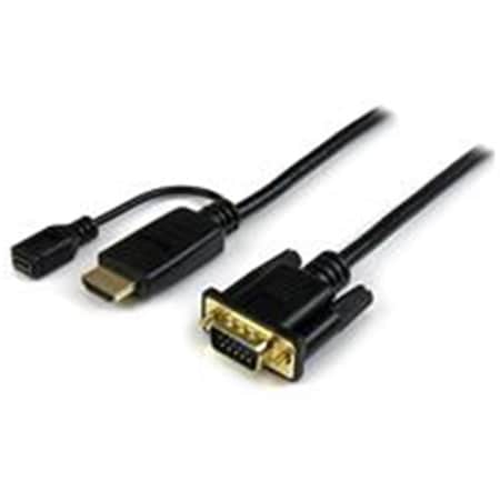 Dynamicfunction 6 ft. HDMI to VGA Active Converter Adapter Cable DY169408